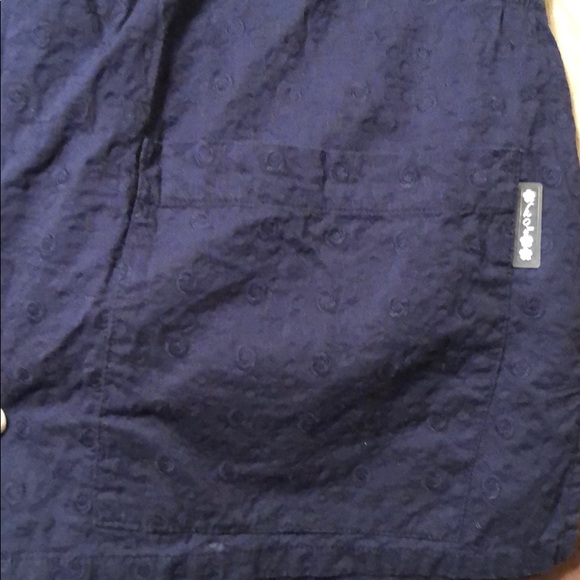 KOI Navy Blue Scrub Top - Picture 4 of 5